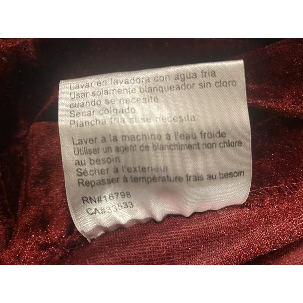 Vtg Plush Red Velvet Drapes Curtains 54